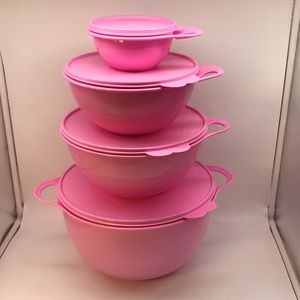 Tupperware Thatsa Bowl Mixing Set of 4